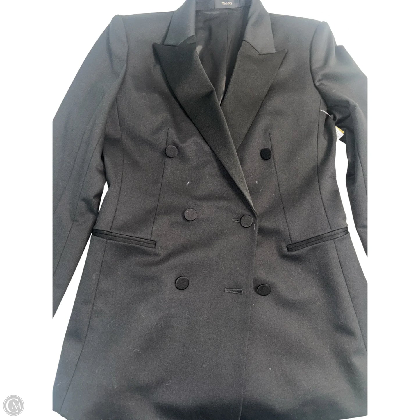 Blazer By Theory In Black, Size: 8