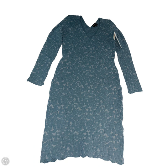 Dress Casual Midi By Emporio Armani In Blue, Size: L