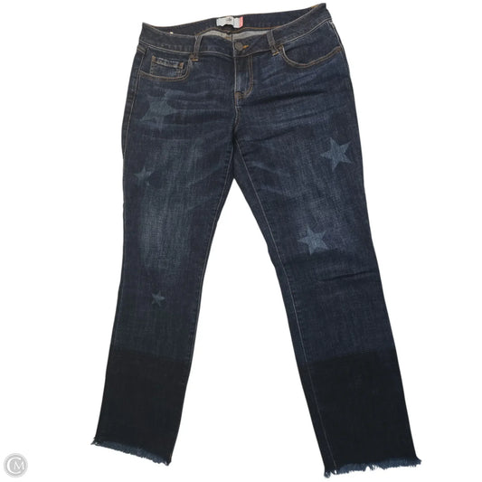 Jeans Skinny By Cabi In Blue, Size: 8