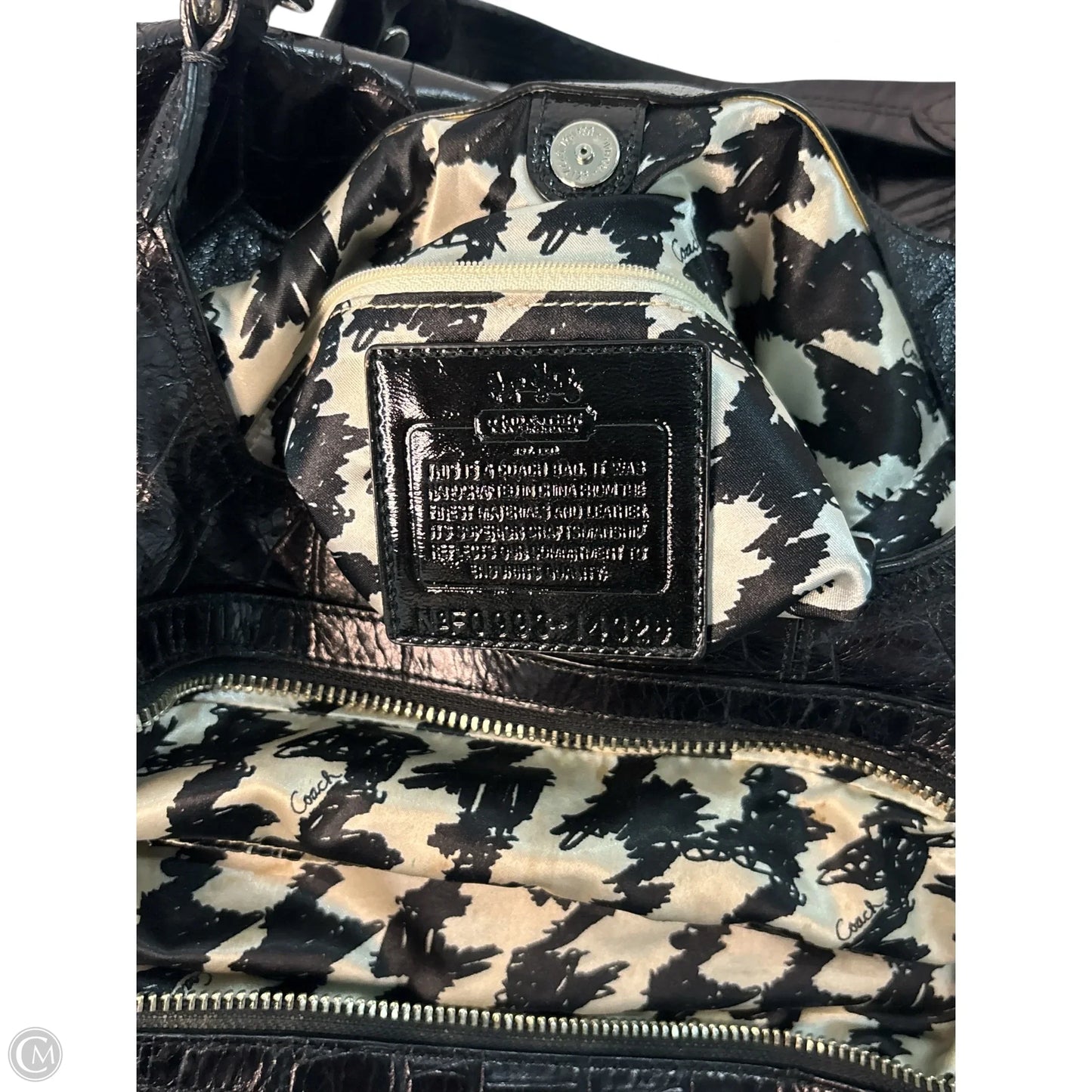 Handbag Designer By Coach, Size: Large