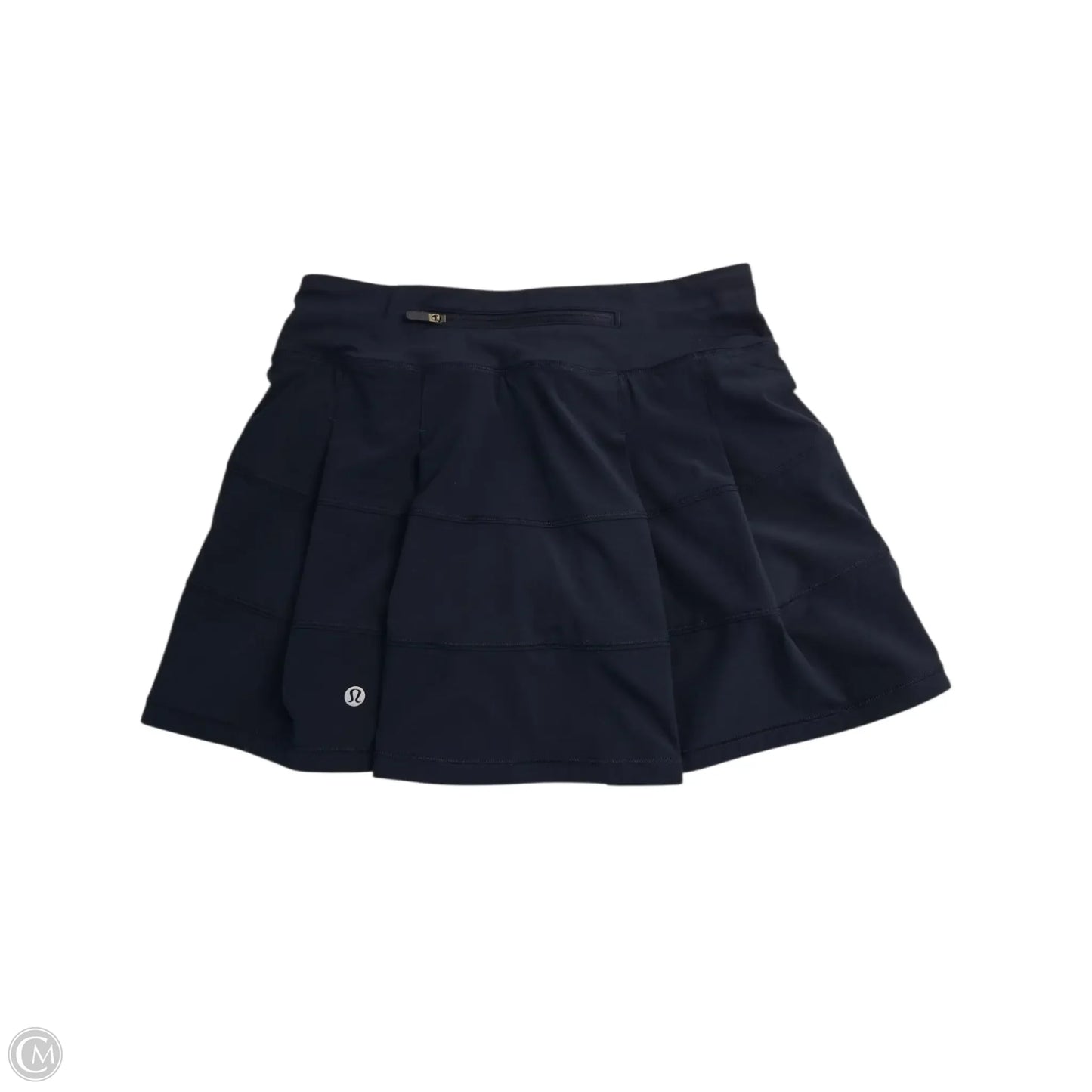 Athletic Skort By Lululemon In Blue, Size: 2