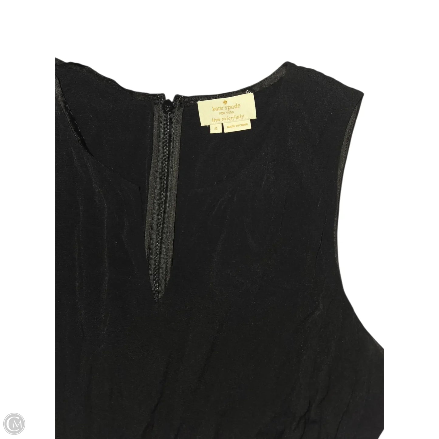 Romper Designer By Kate Spade In Black, Size: S