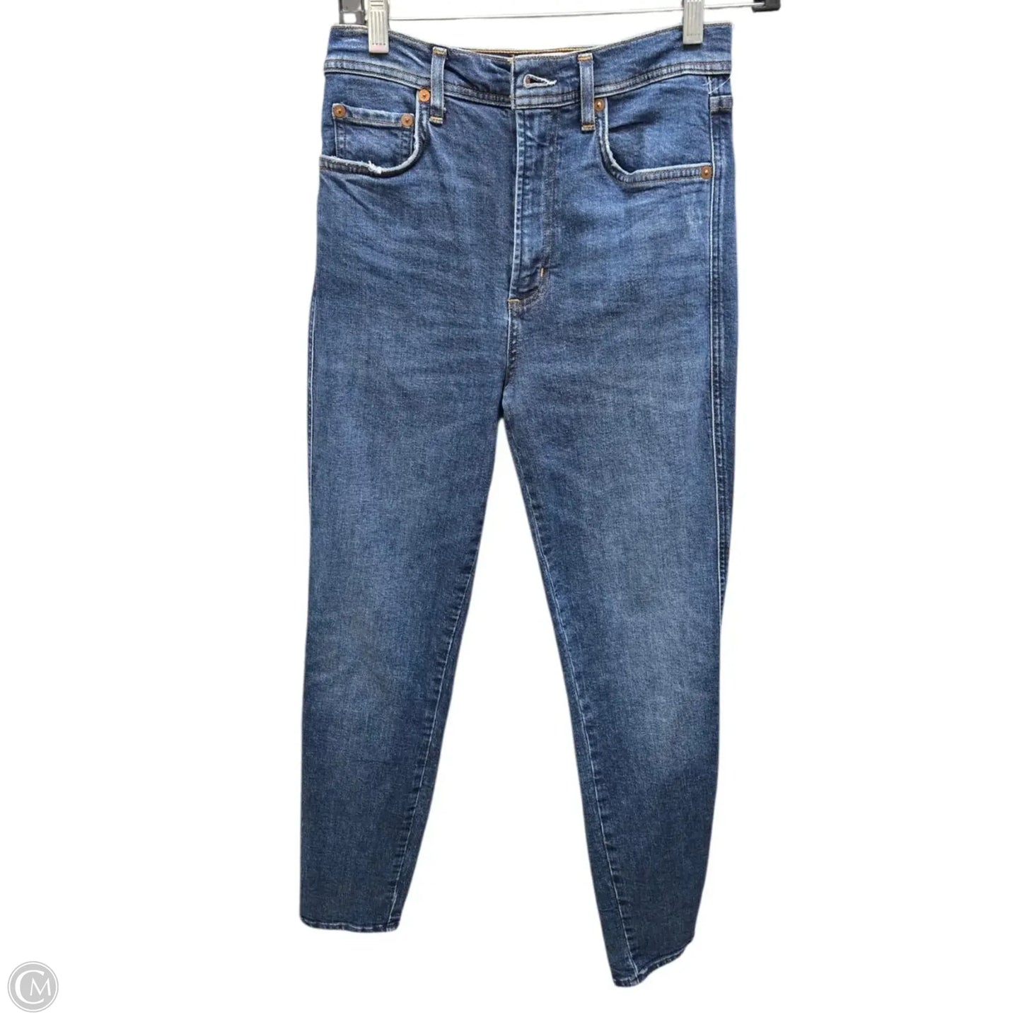 Jeans Skinny By Agolde In Blue, Size: 2