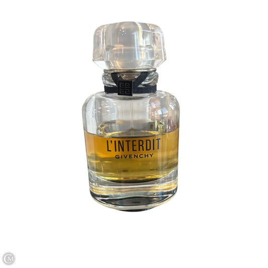 Fragrance LINTERDIT Luxury Designer By Givenchy
