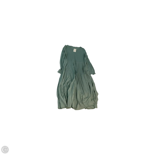 Dress Casual Midi By Peruvian Connection In Green, Size: L