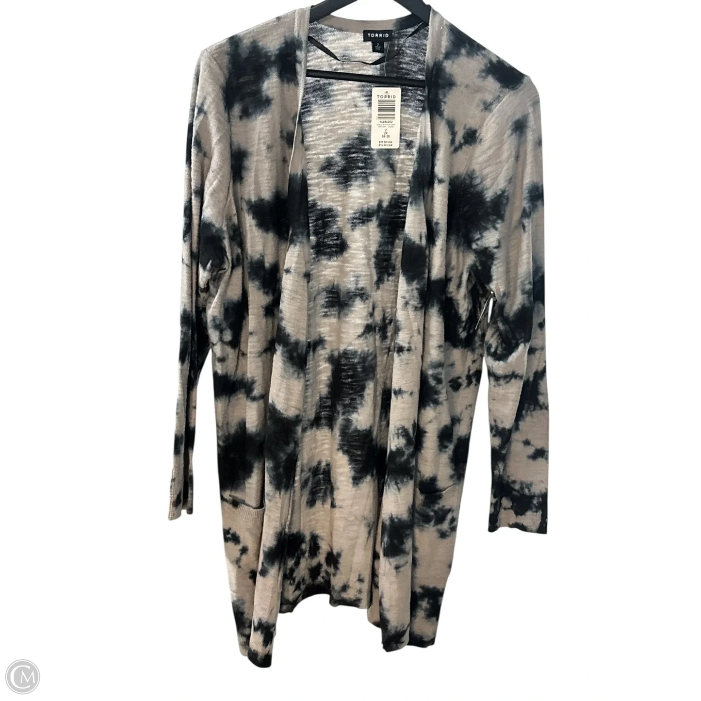 Cardigan By Torrid In Grey, Size: 2x