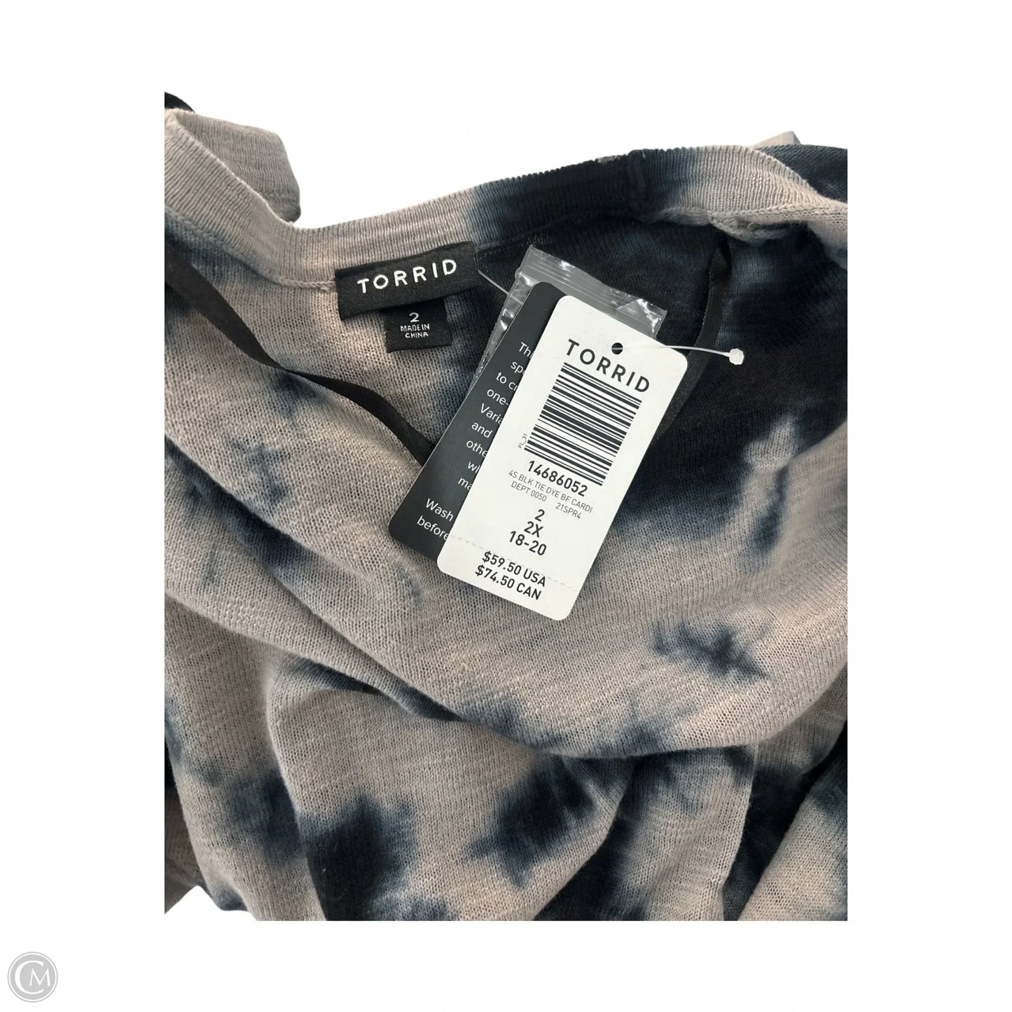 Cardigan By Torrid In Grey, Size: 2x