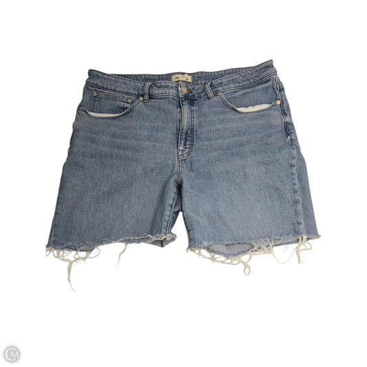 Shorts By Madewell In Blue, Size: 18