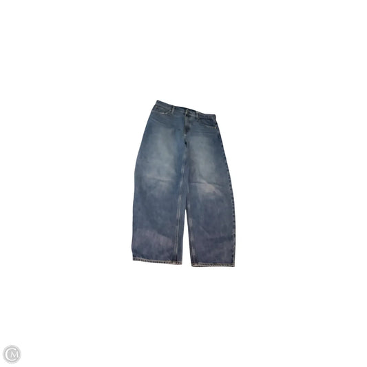 Jeans Wide Leg By Gap In Blue, Size: 14
