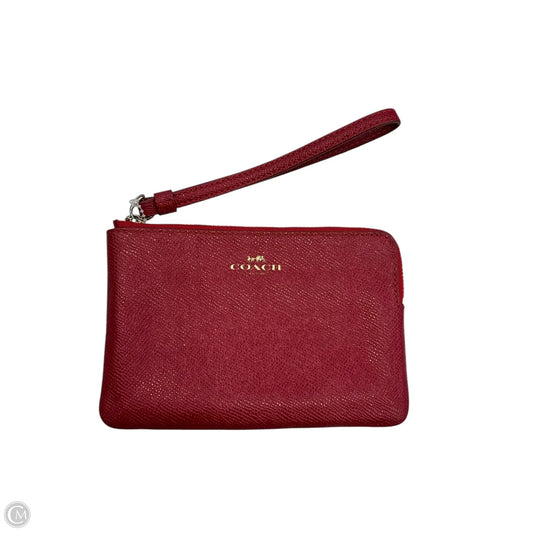Wristlet Designer By Coach, Size: Small