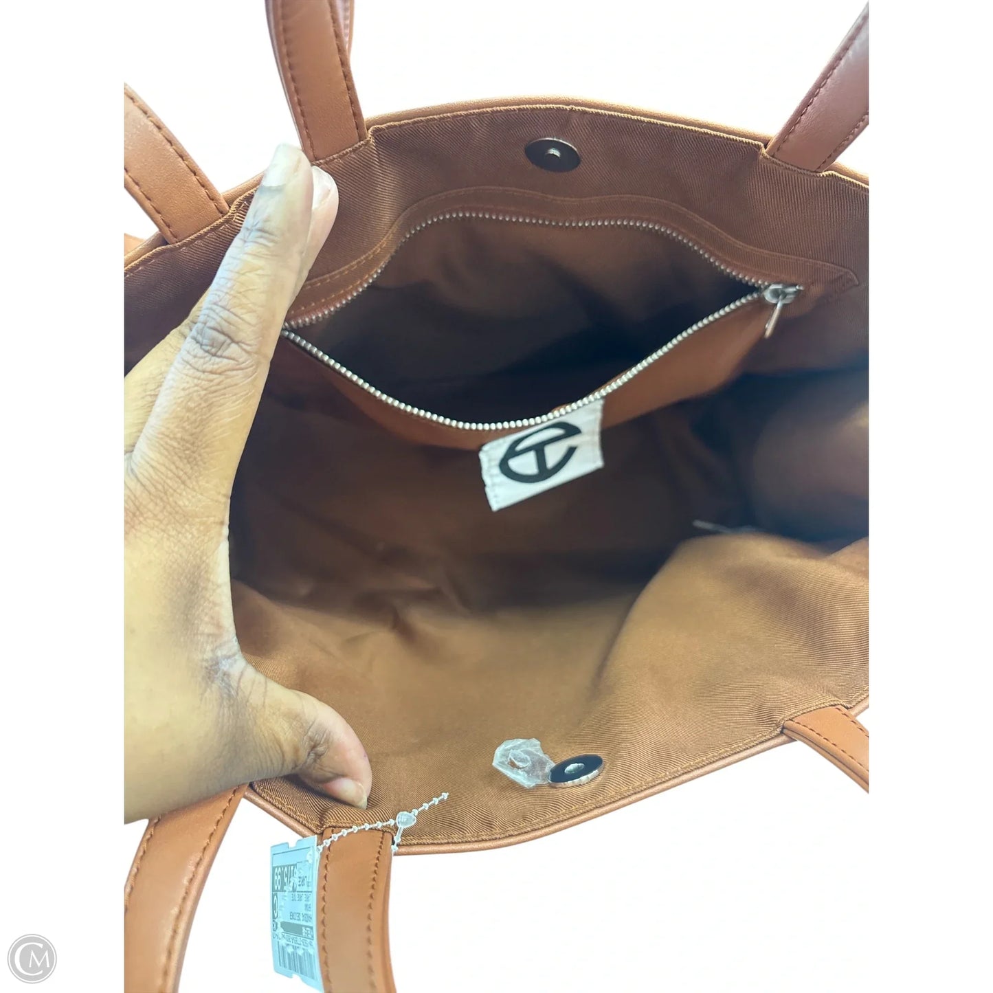 Handbag Designer By Telfar, Size: Large