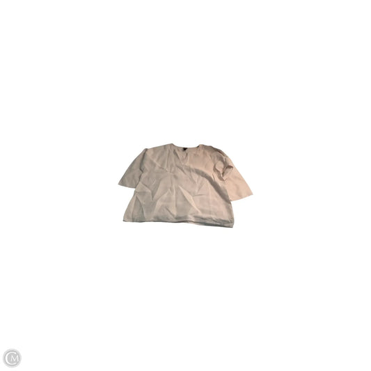 Top Long Sleeve Basic By Eileen Fisher In Pink, Size: L
