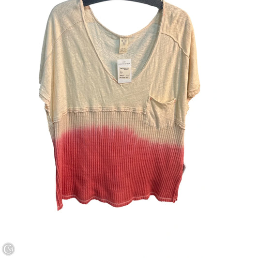 Top Short Sleeve Basic By We The Free In Cream, Size: M