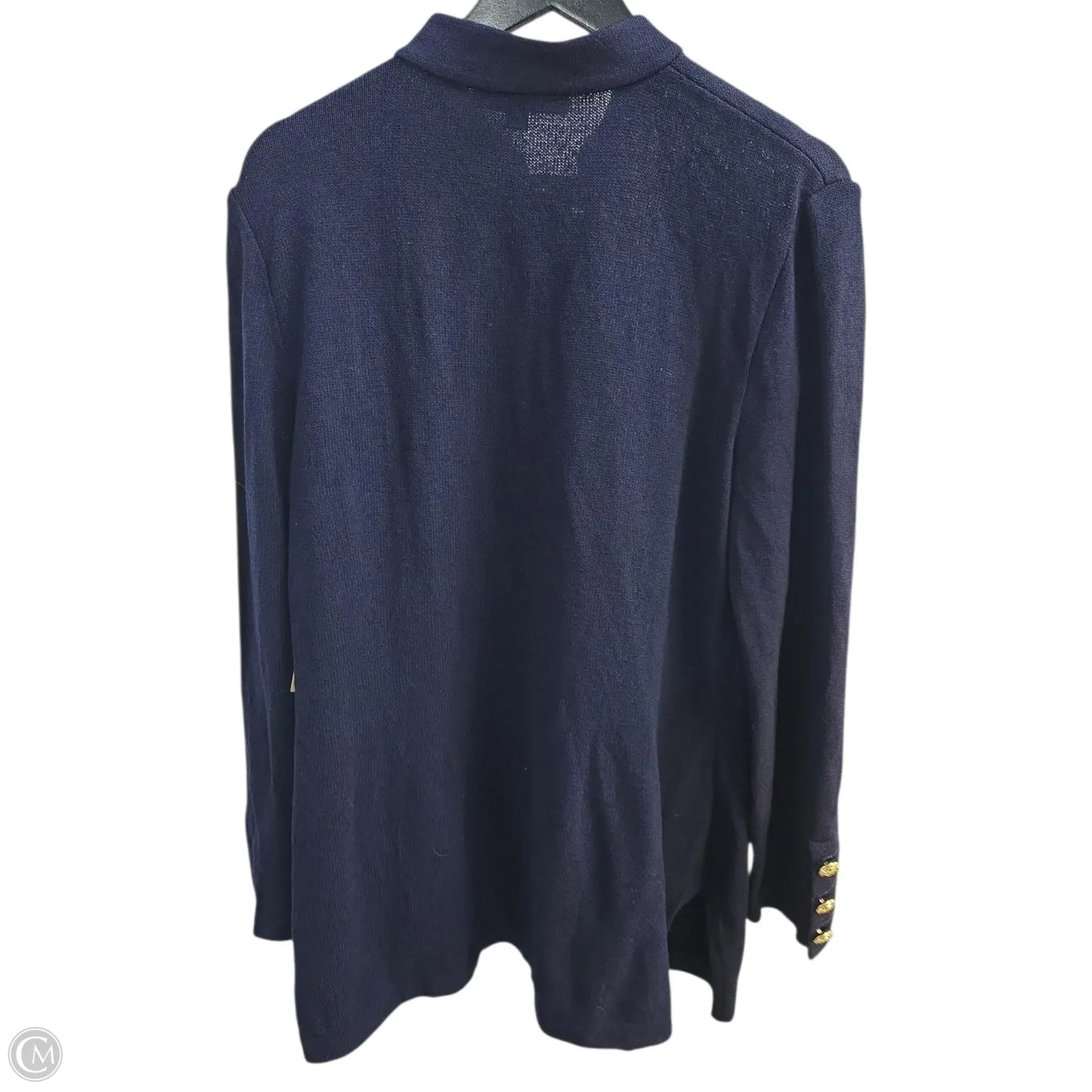 Blazer Luxury Designer By St John Collection In Navy, Size: 16