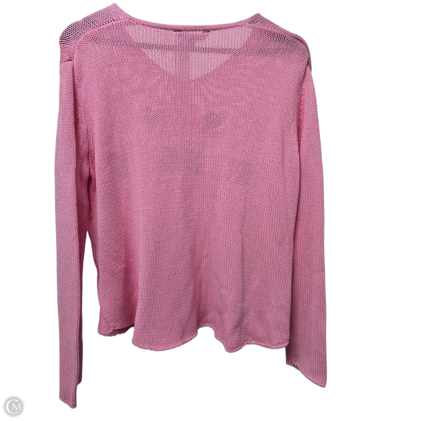 Sweater By Simply Southern In Pink, Size: L