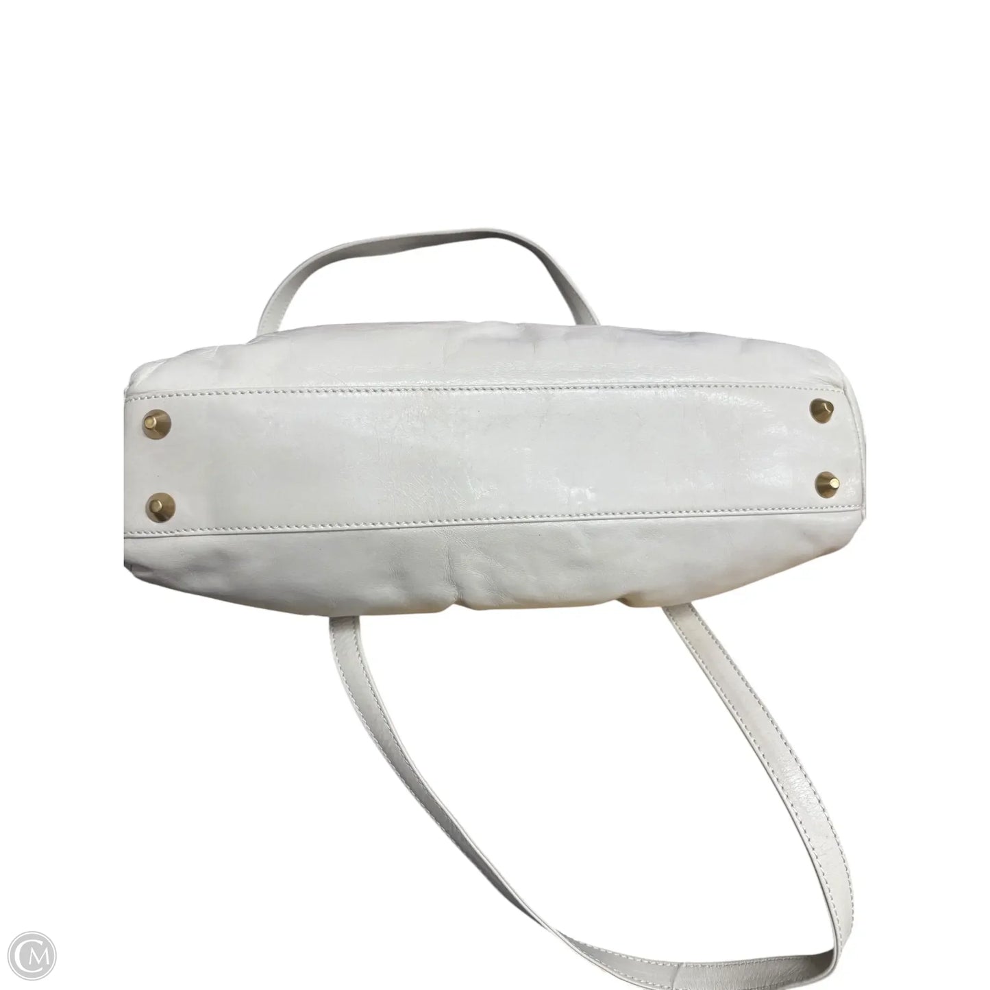 Handbag Leather By Etienne Aigner, Size: Medium