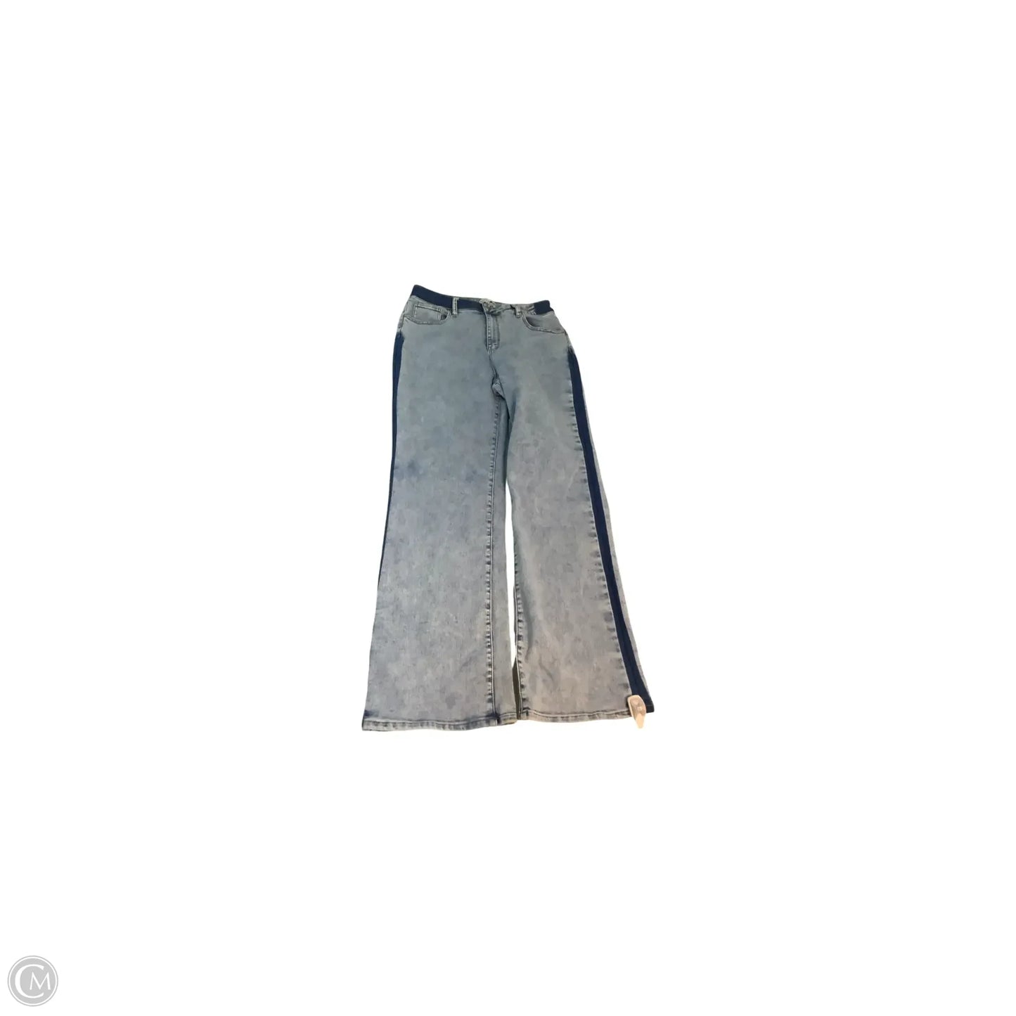 Jeans Wide Leg By Fashion Nova In Blue, Size: 14