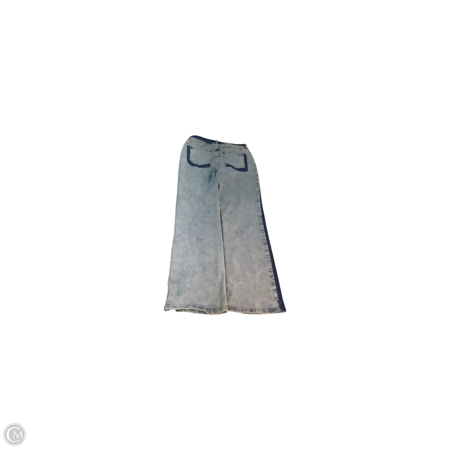 Jeans Wide Leg By Fashion Nova In Blue, Size: 14