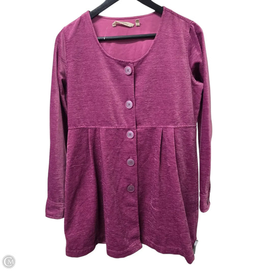 Top Long Sleeve Basic By Soft Surroundings In Pink, Size: S