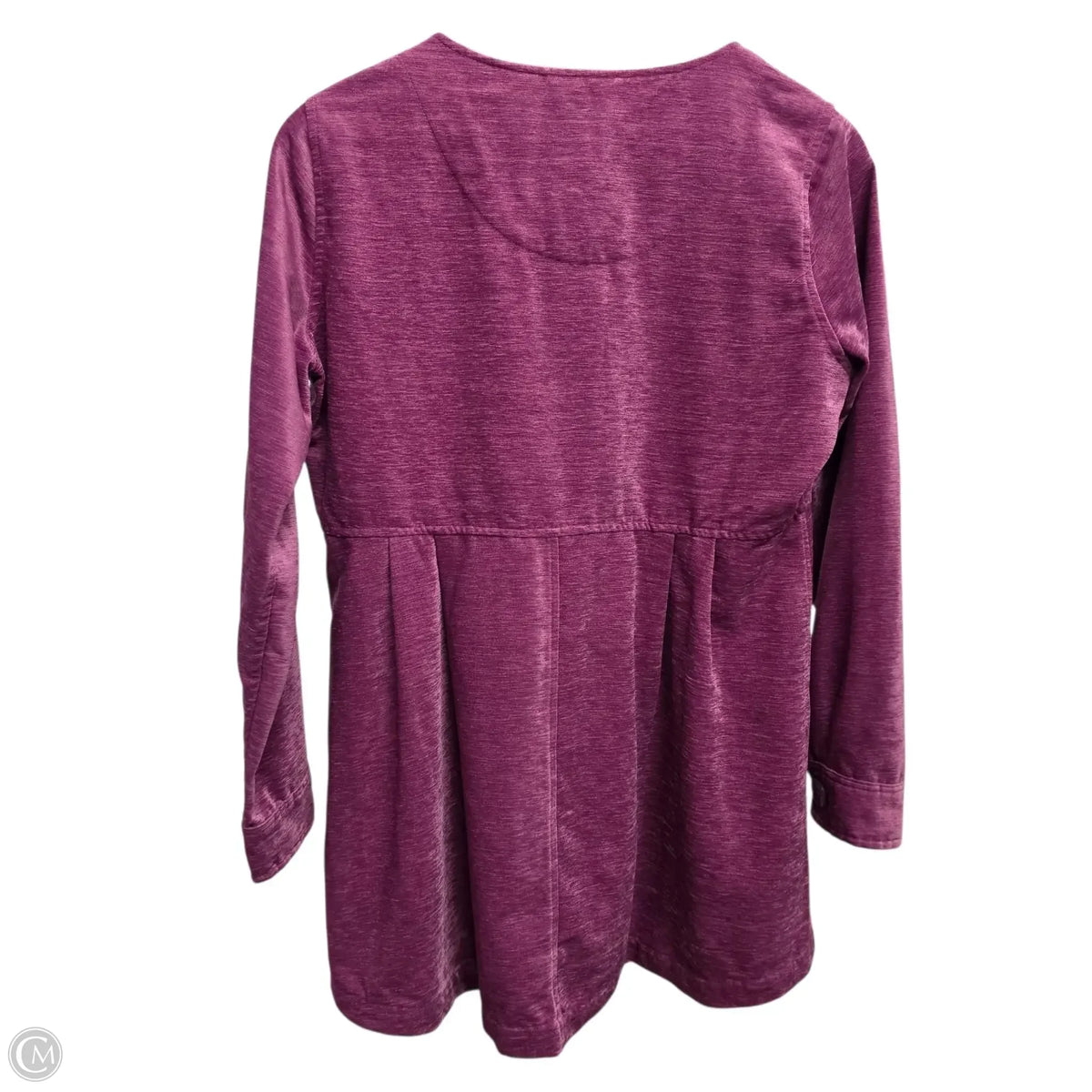 Top Long Sleeve Basic By Soft Surroundings In Pink, Size: S