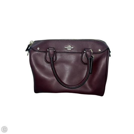 Handbag Designer By Coach, Size: Medium