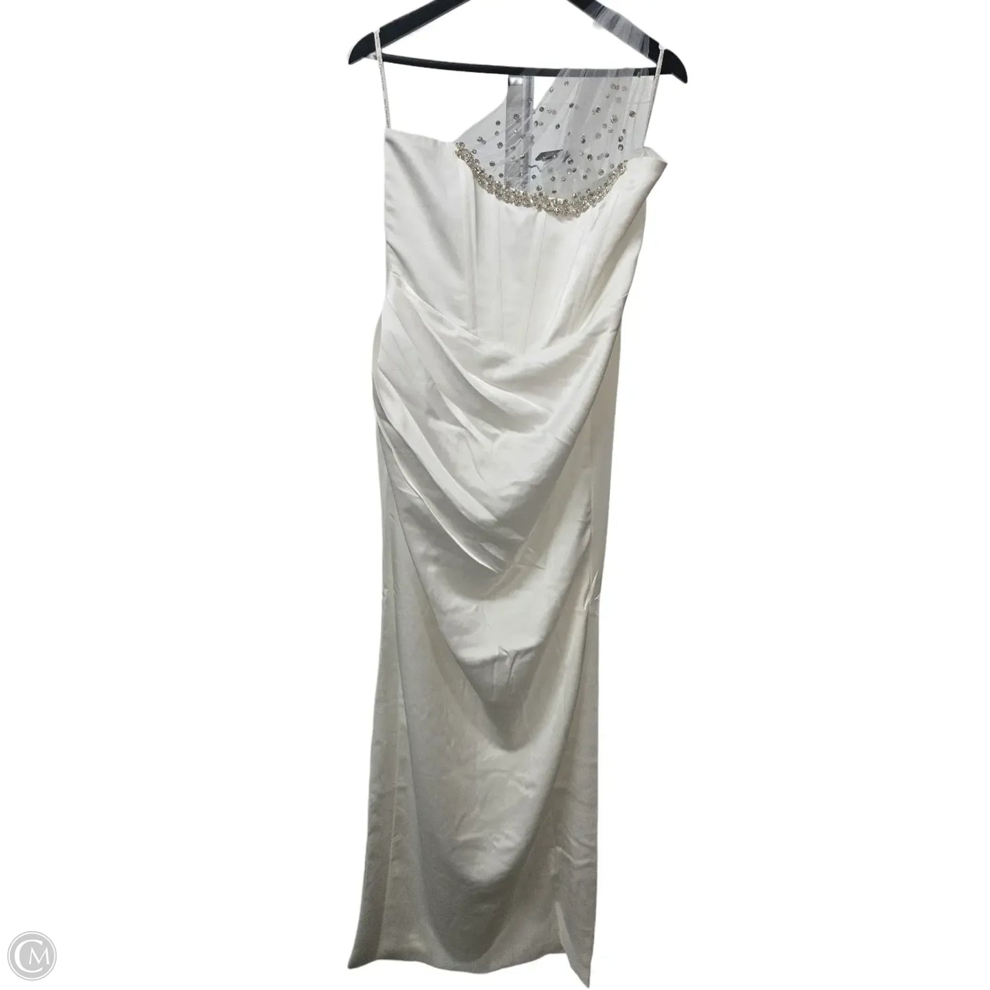 Dress Casual Maxi By MISS CIRCLE In White, Size: Xl