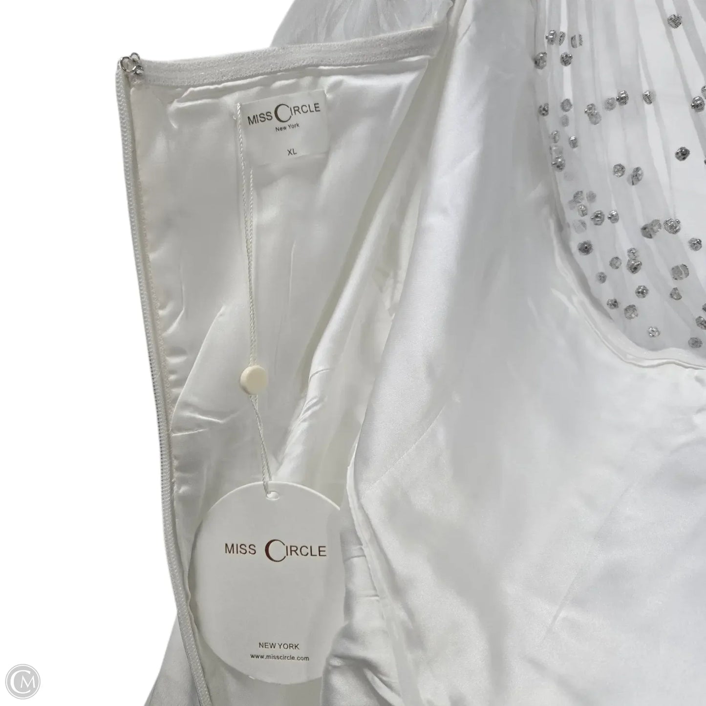 Dress Casual Maxi By MISS CIRCLE In White, Size: Xl