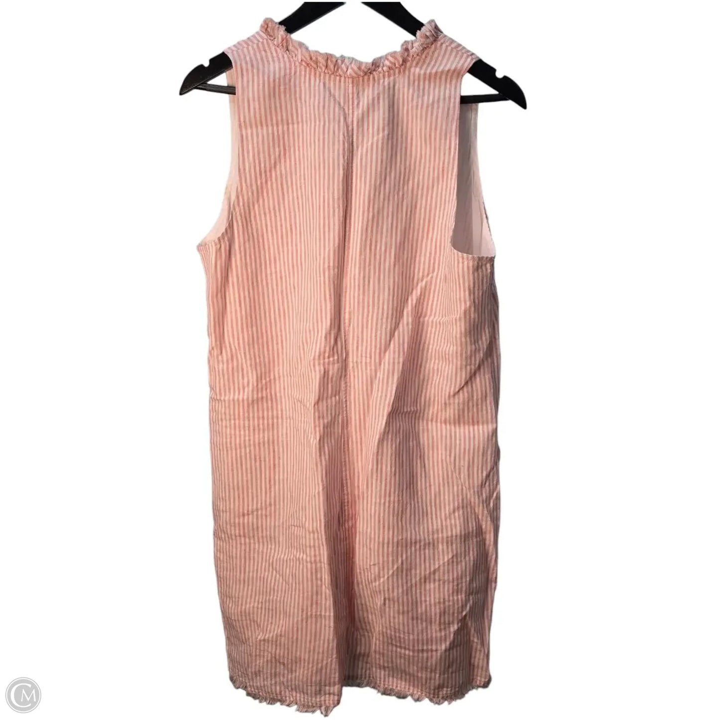 Dress Casual Midi By Tommy Bahama In Striped Pattern, Size: L