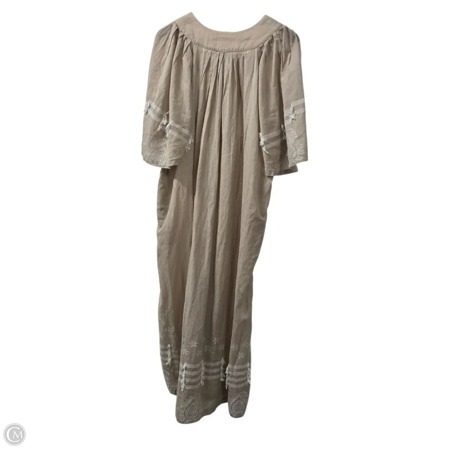 Dress Casual Maxi By Tuckernuck In Tan, Size: L