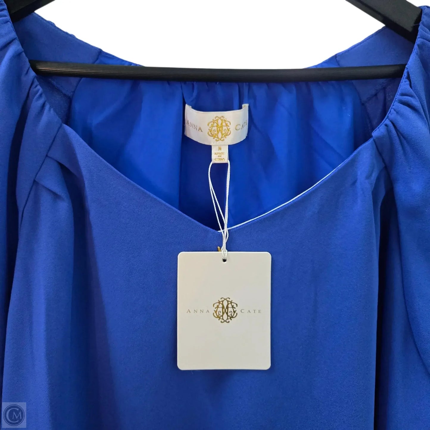 Top Long Sleeve Basic By Clothes Mentor In Blue, Size: M