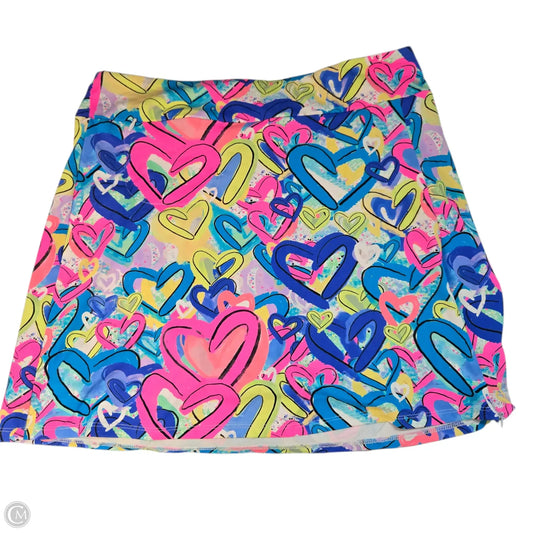 Athletic Skort By Lulu B In Multi-colored, Size: S