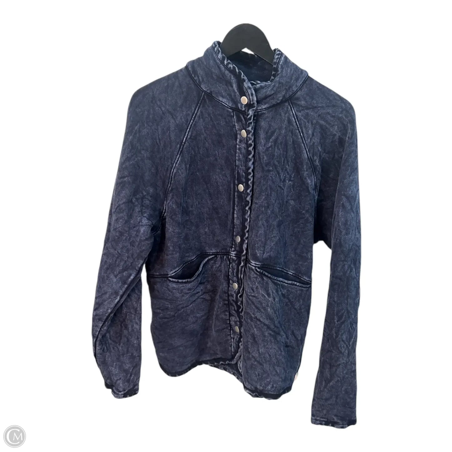 Jacket Denim By Sundry In Blue, Size: S