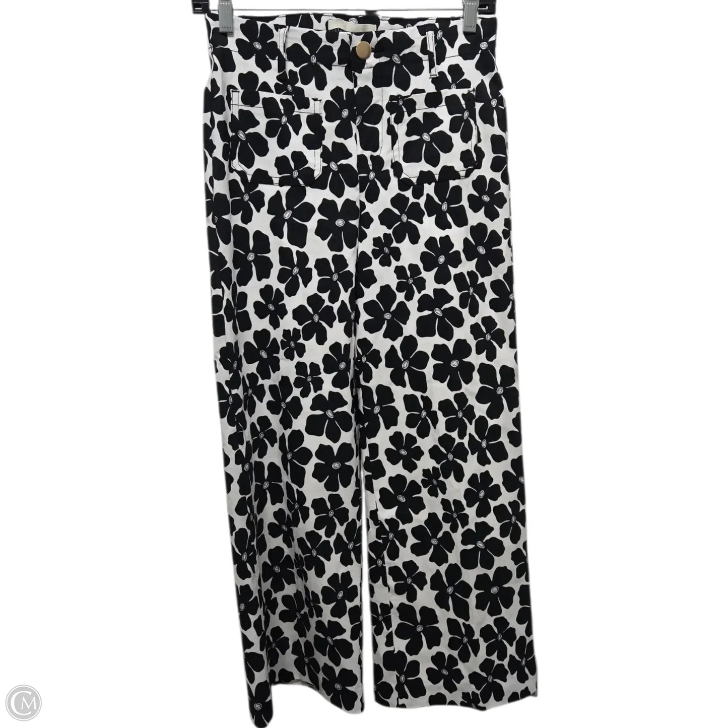 Pants Dress By Jules & Leopold In Black & White, Size: Xs