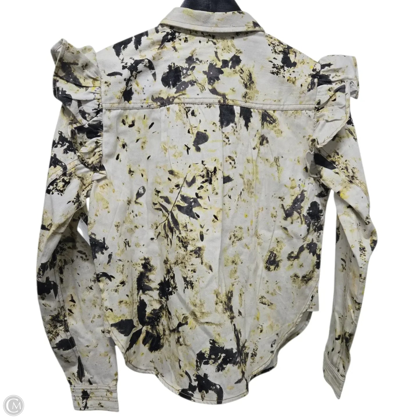 Jacket Other By Pilcro In Yellow, Size: Xs
