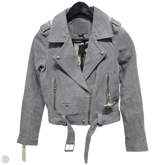 Jacket Leather By Blanknyc In Grey, Size: Xs