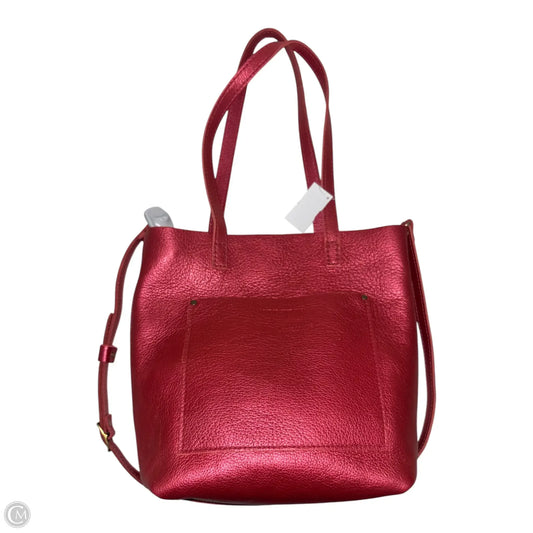 Handbag Leather By Portland Leather, Size: Large