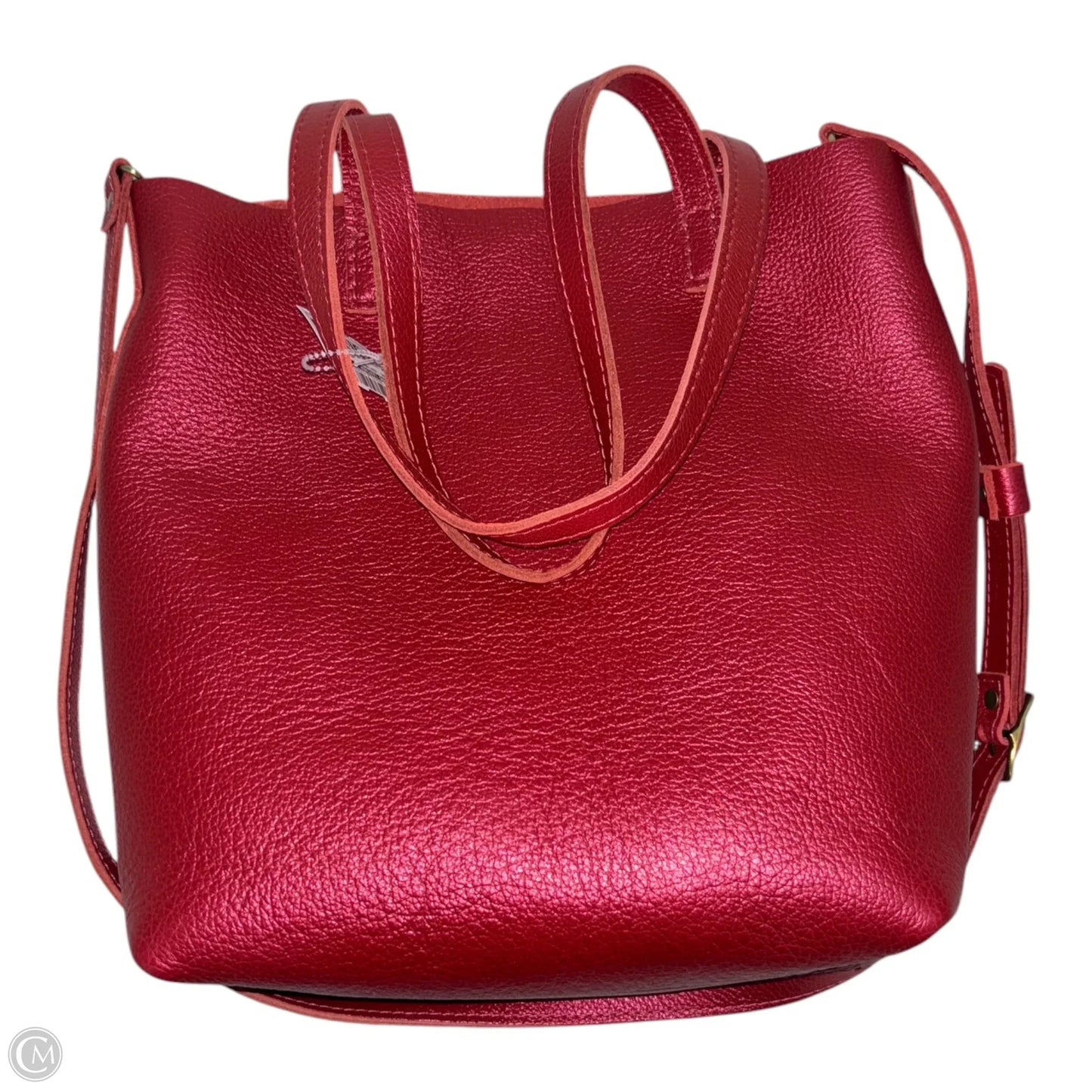 Handbag Leather By Portland Leather, Size: Large