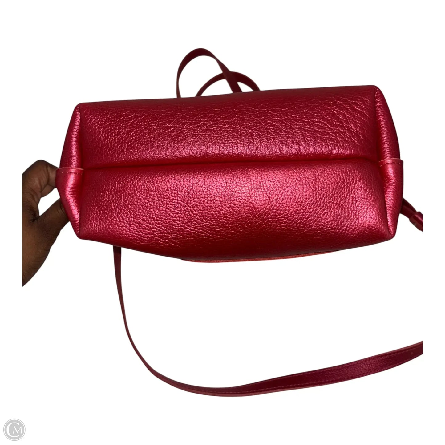 Handbag Leather By Portland Leather, Size: Large