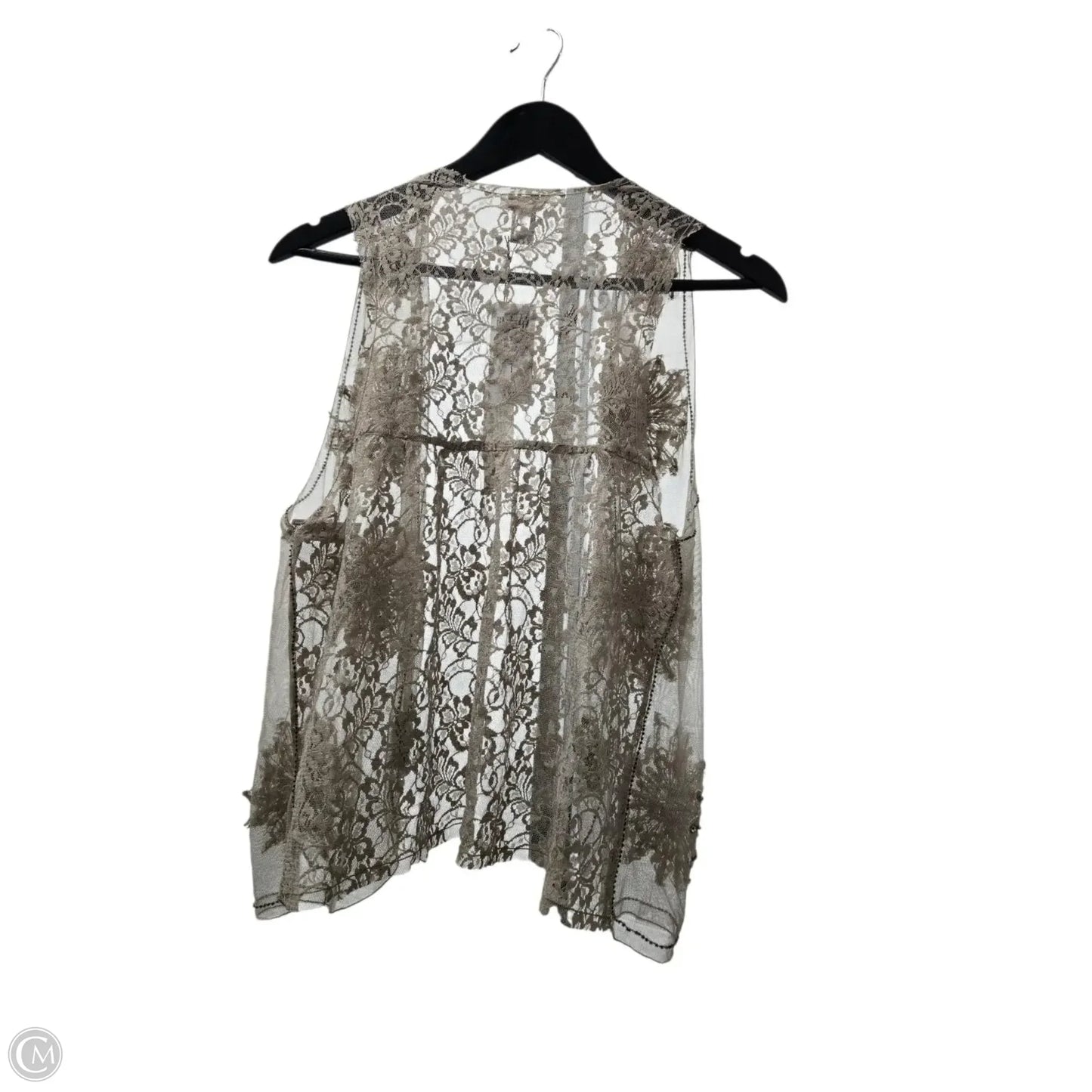 Vest Other By Chicos In Tan, Size: S