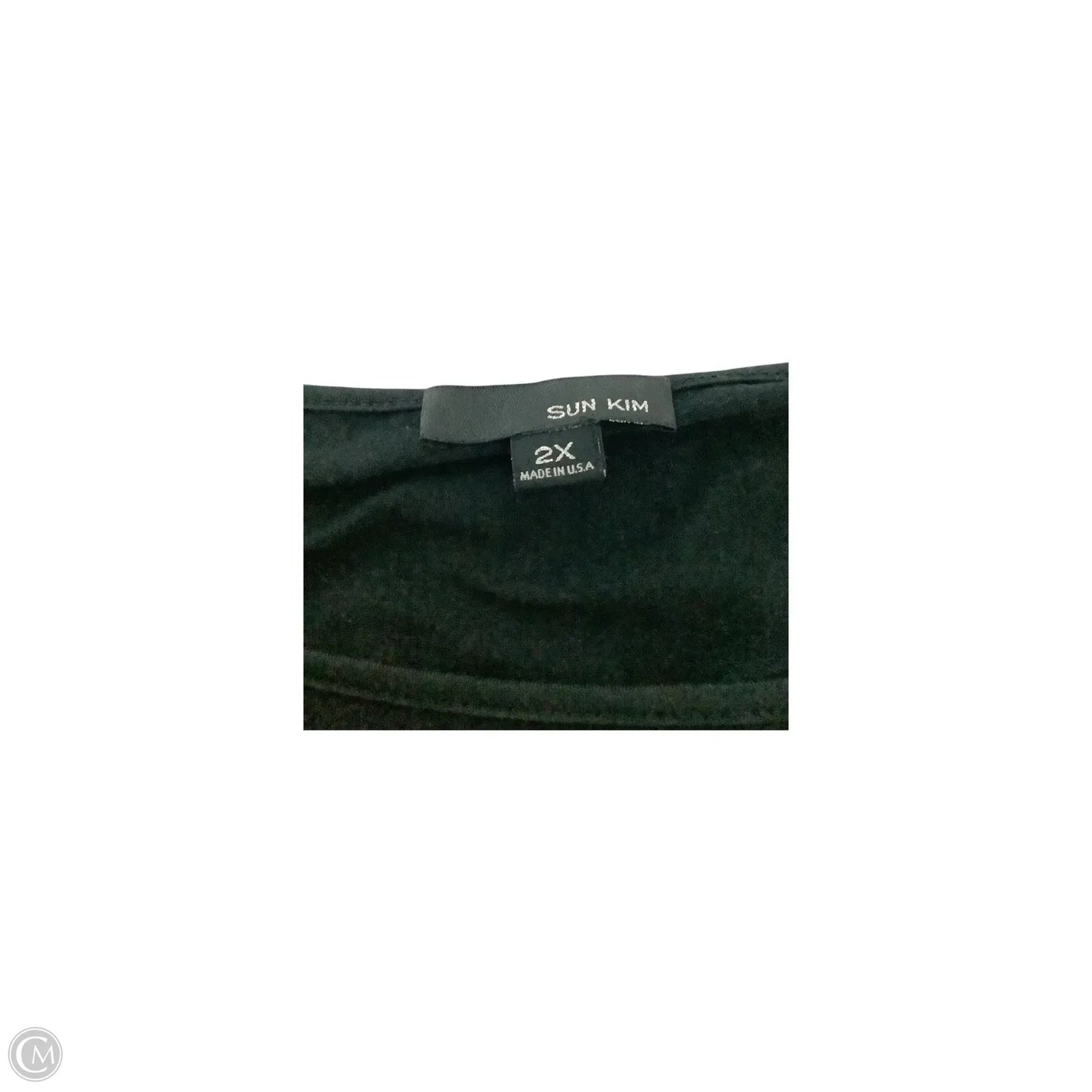 Dress Casual Midi By Clothes Mentor In Black & Brown, Size: 2x