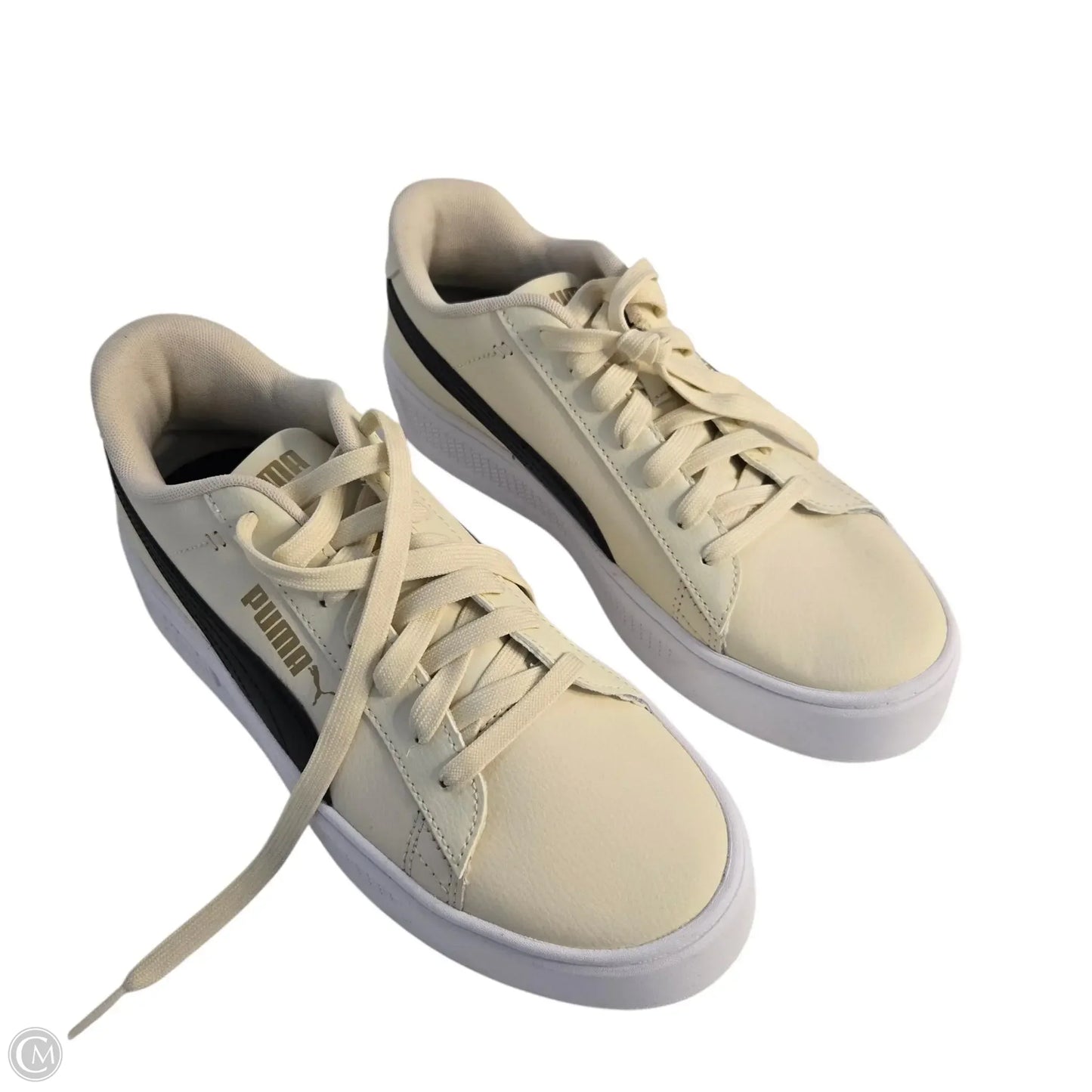 Shoes Sneakers By Puma In Cream, Size: 10.5