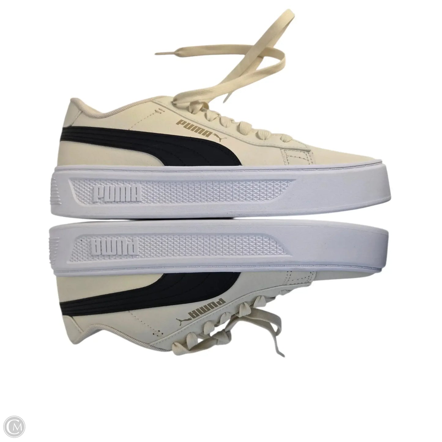 Shoes Sneakers By Puma In Cream, Size: 10.5