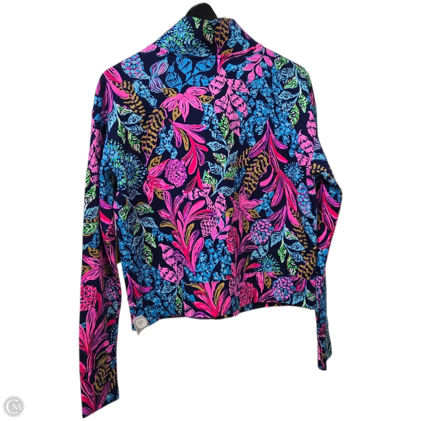 Jacket Designer By Lilly Pulitzer In Blue & Pink, Size: S