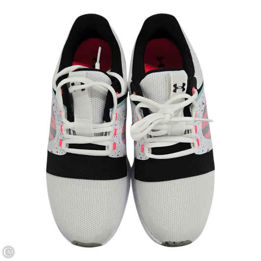 Shoes Sneakers By Under Armour In White, Size: 9