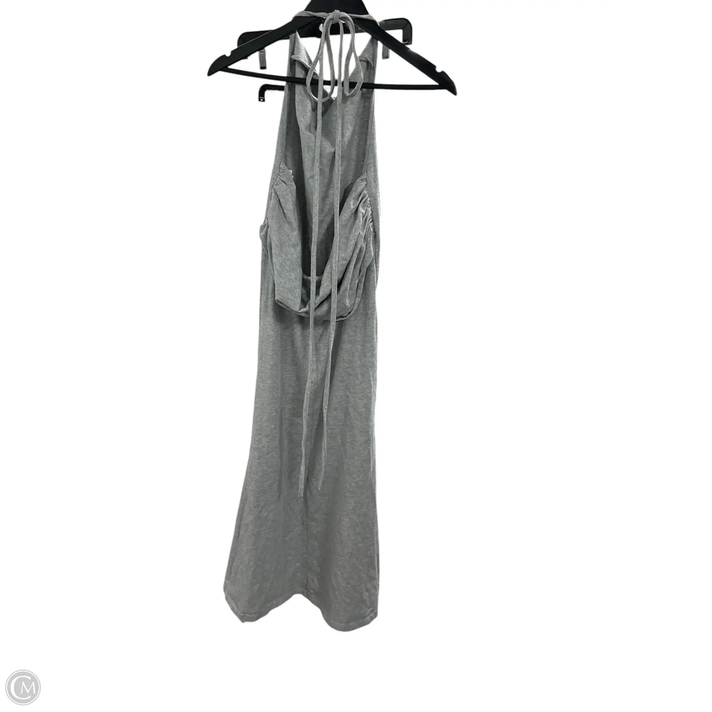 Dress Casual Maxi By BRANDON BLACKWOOD In Grey, Size: M