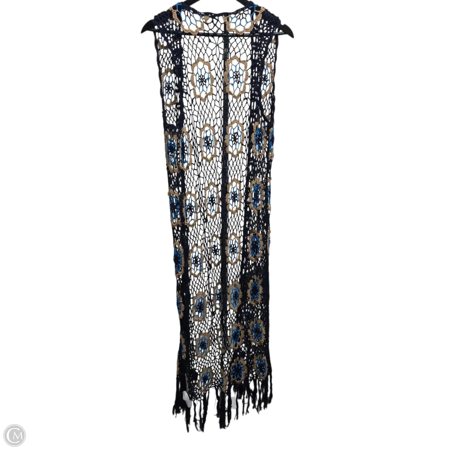 Vest Other By Clothes Mentor In Blue, Size: S