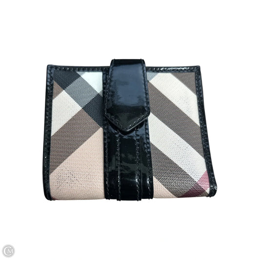 Wallet Luxury Designer By Burberry, Size: Medium