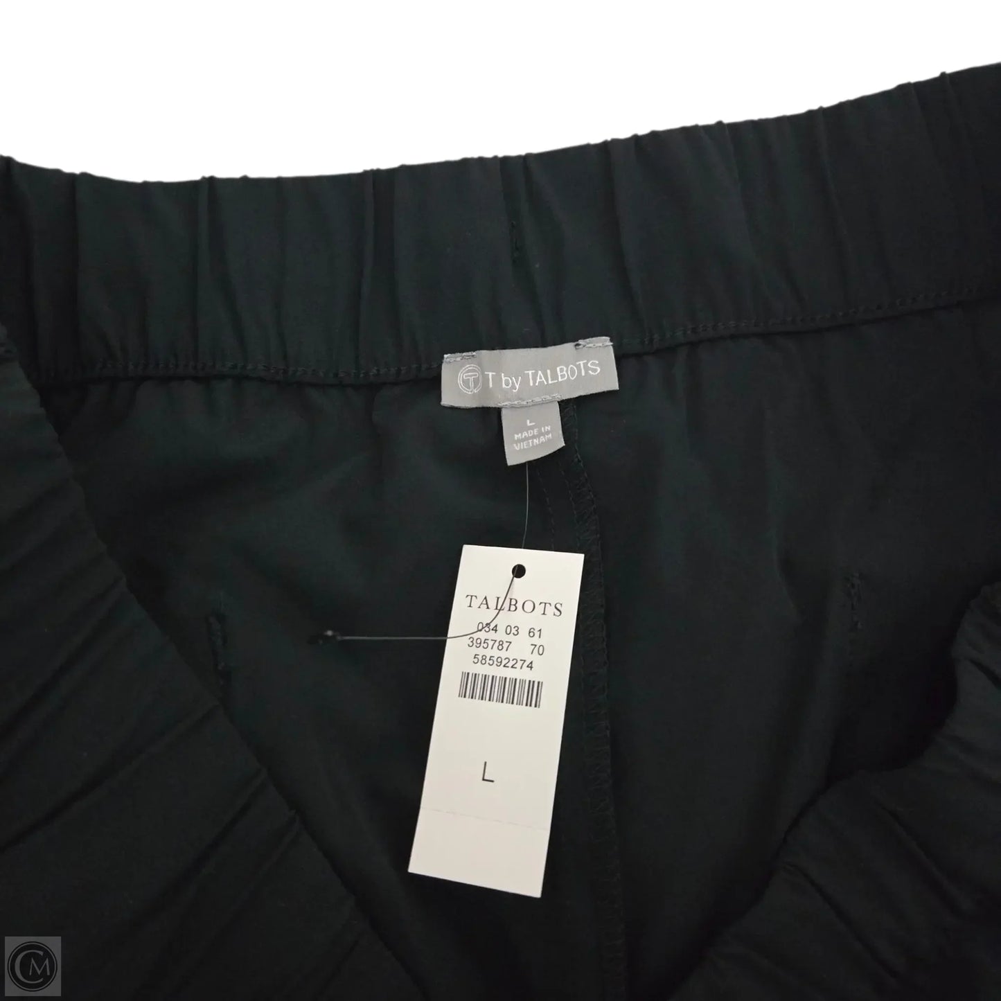 Athletic Pants By Talbots In Black, Size: L