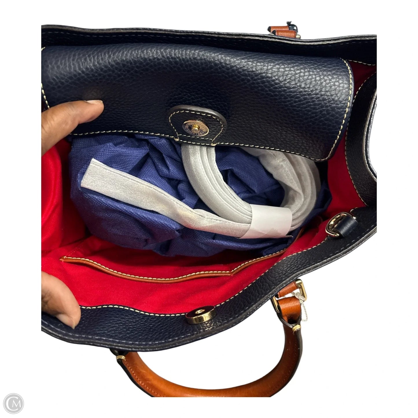 Handbag Designer By Dooney And Bourke, Size: Large