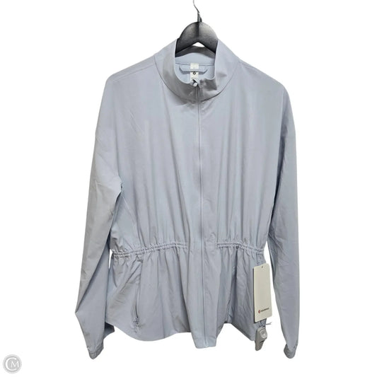 Athletic Jacket By Lululemon In Blue, Size: Xl